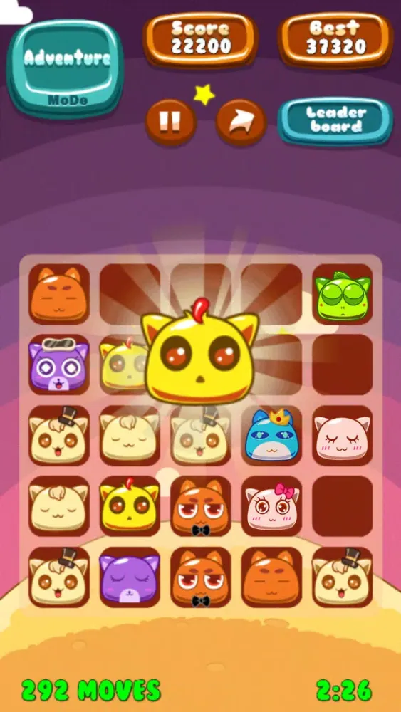 Tangkapan layar Cat 2048 Story