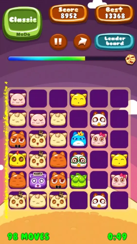 Tangkapan layar Cat 2048 Story