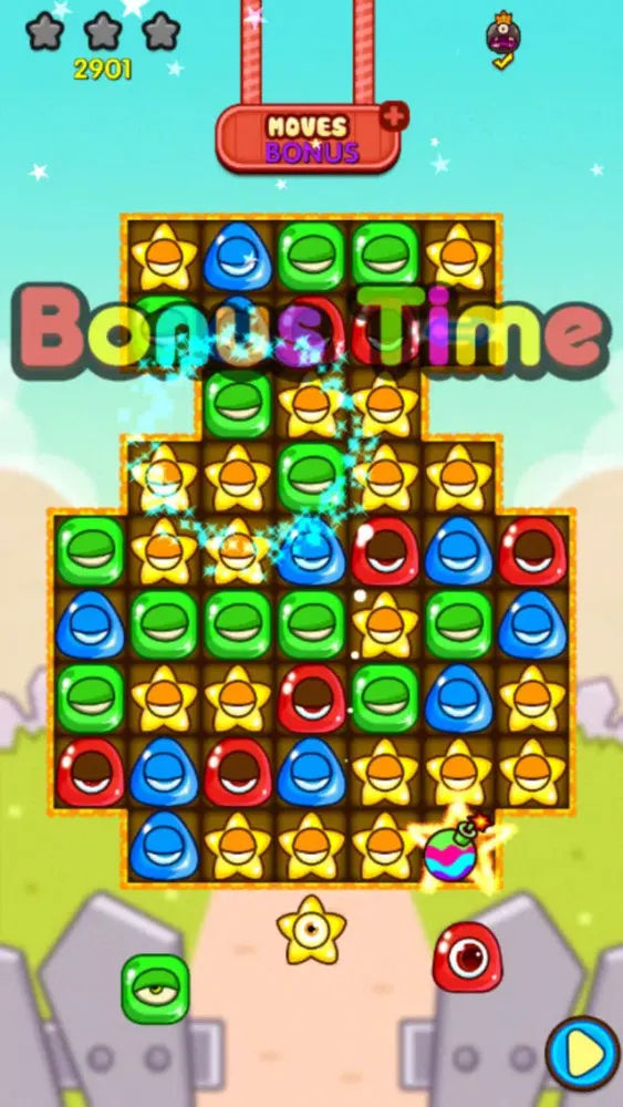 Capturas de tela do Paint Jelly Crush