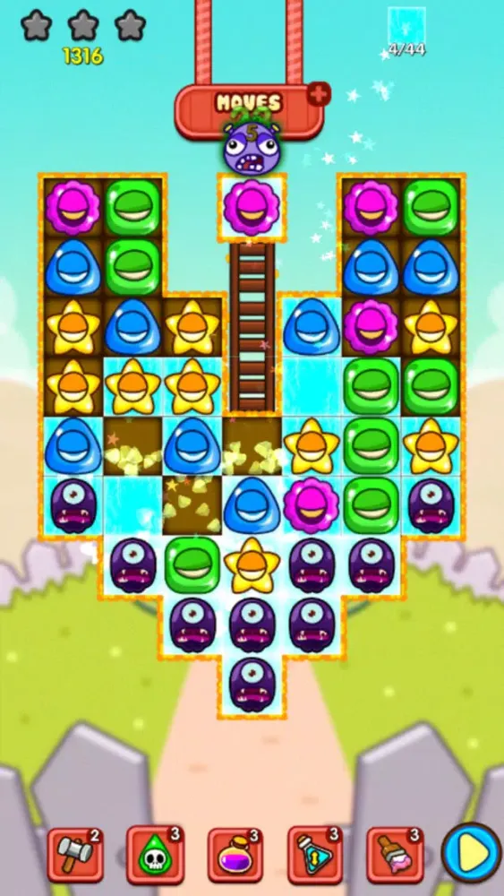 Capturas de tela do Paint Jelly Crush