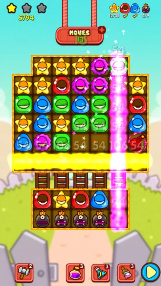 Capturas de tela do Paint Jelly Crush