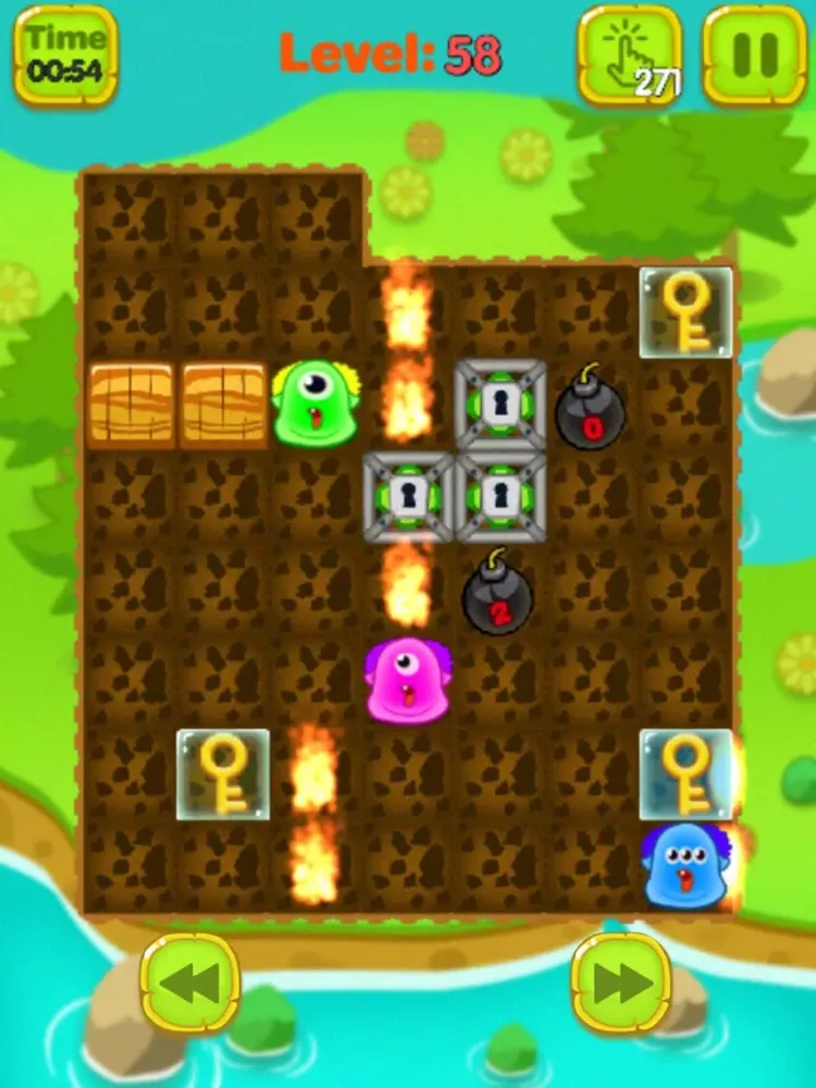 Captures d'écran de Monster Unlock iPad 