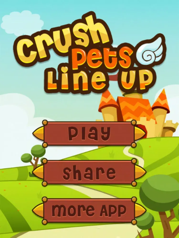 Capturas de pantalla de Pets Line Up Crush iPad 