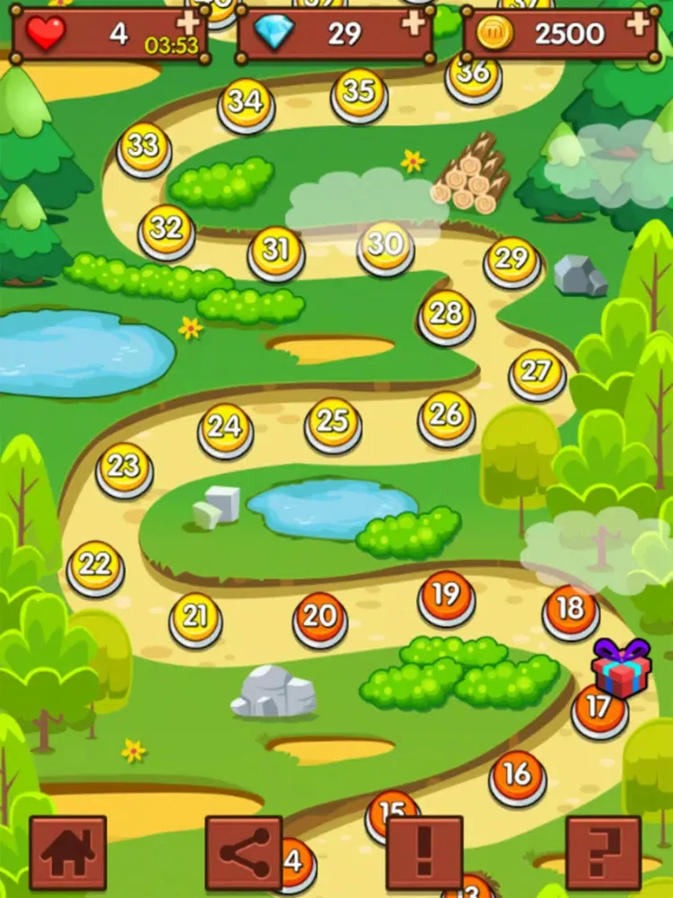Capturas de pantalla de Pets Line Up Crush iPad 