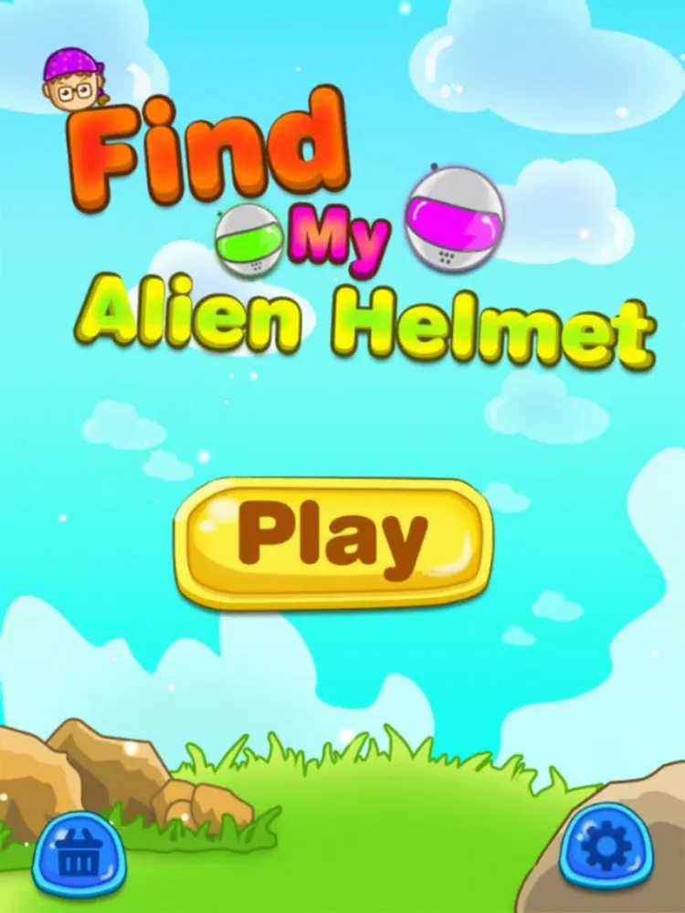 Find My Alien Helmet iPad  Screenshots