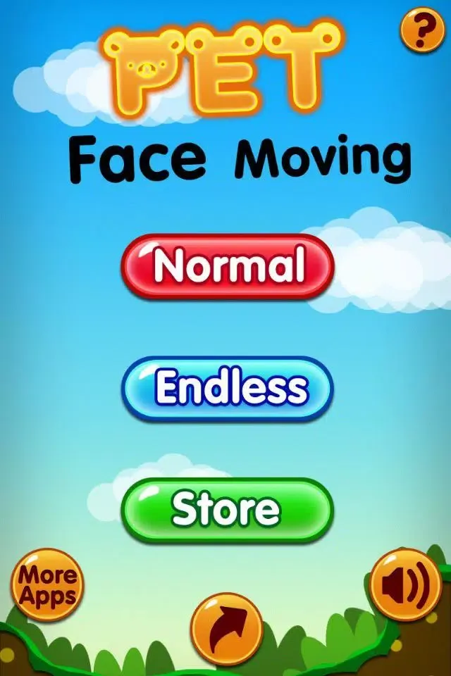 Capturas de tela do Pet Face Moving