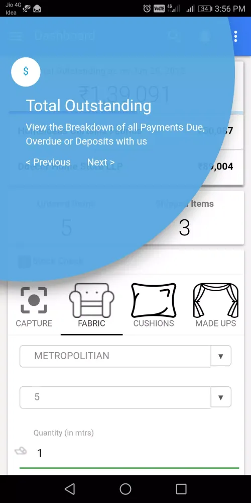 Capturas de pantalla de Home Ideas Merchant