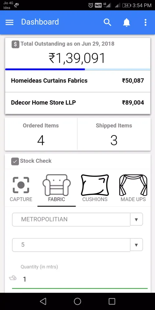 Capturas de pantalla de Home Ideas Merchant