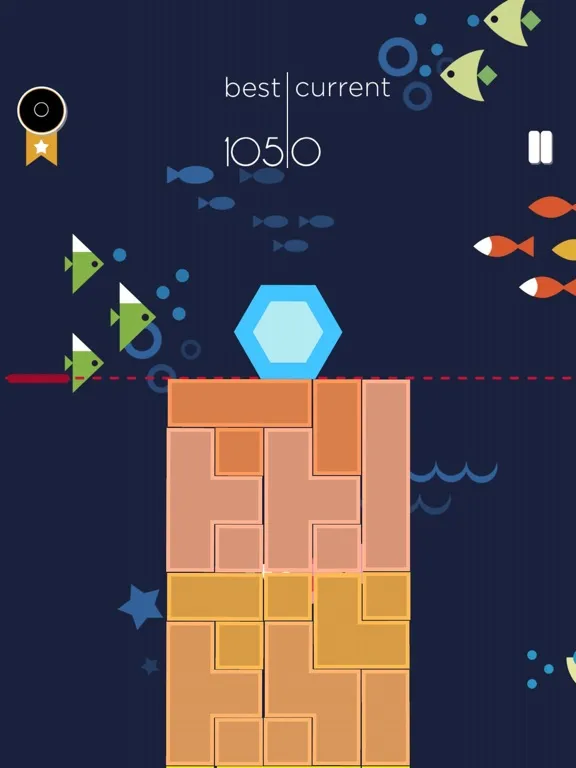 Tangkapan layar Block Crush6! iPad 
