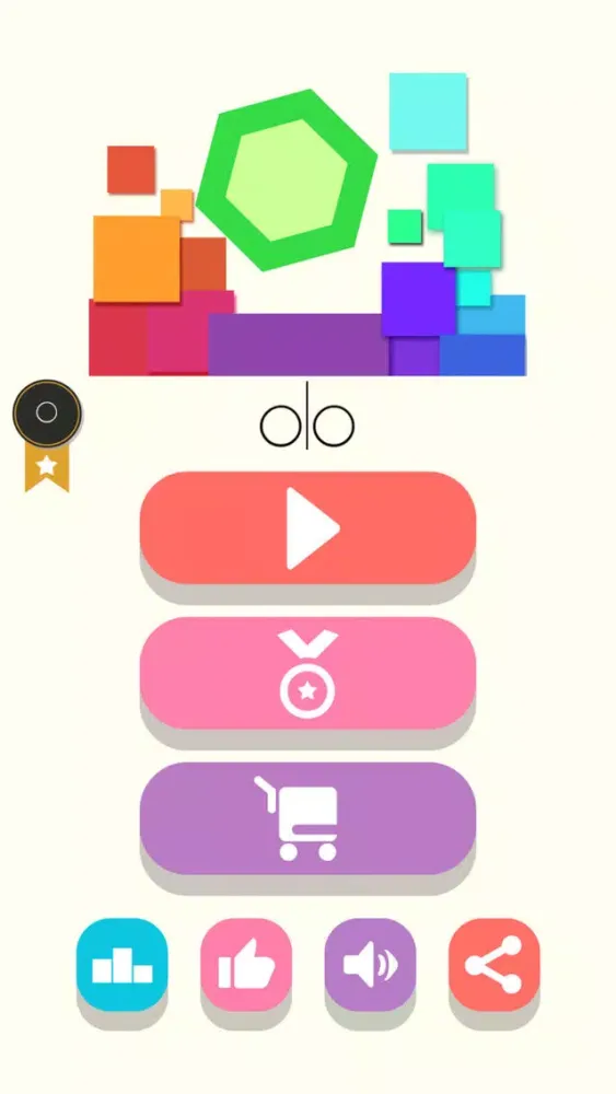 Defend Six-blocks tower hexagon puzzle game スクリーンショット