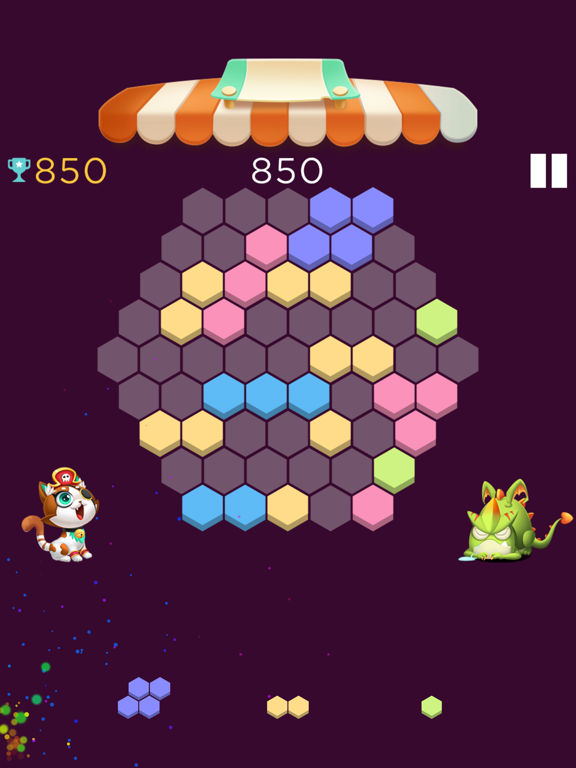 Hex Block! Cube square iPad 應用截圖