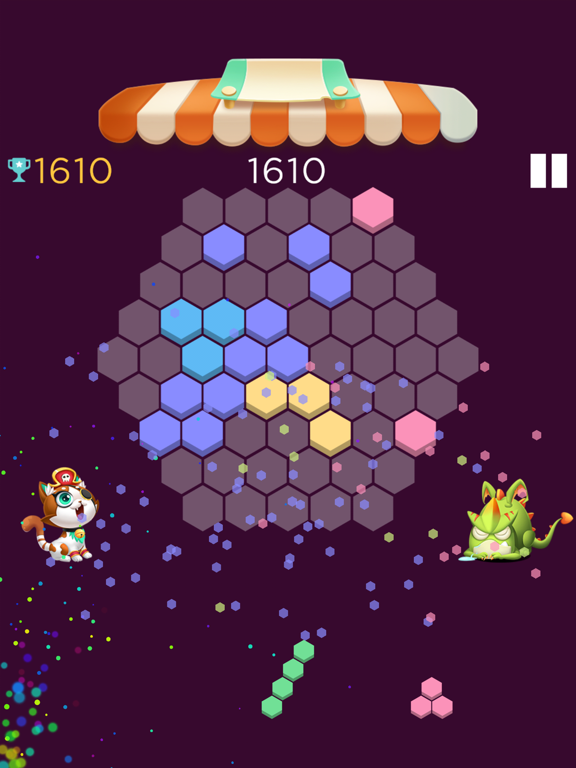 Hex Block! Cube square iPad 應用截圖