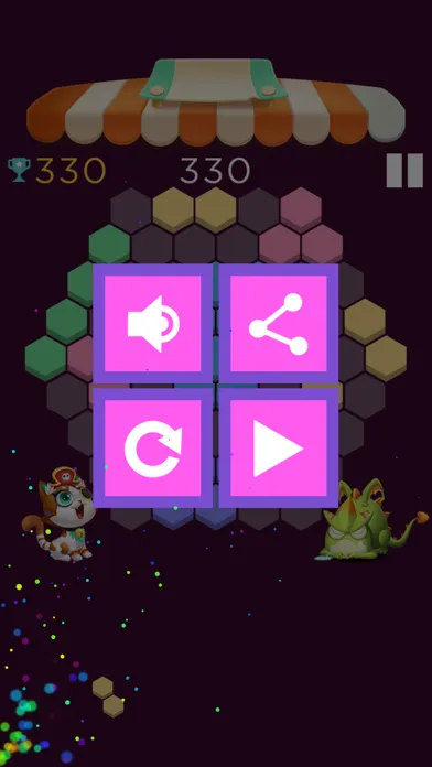 Hex Block! Cube square 스크린샷