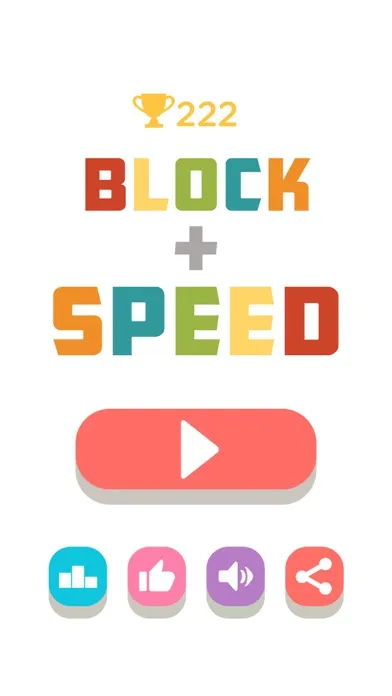Block+Speed-a colorful moment スクリーンショット