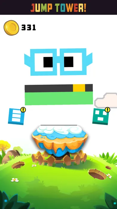 Capturas de pantalla de Ring Tower!-step block go up