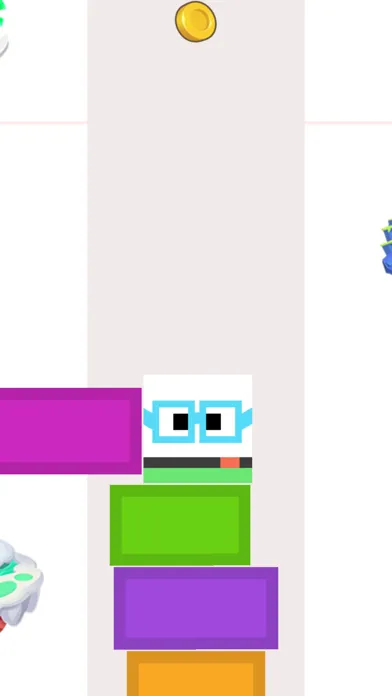 Capturas de pantalla de Ring Tower!-step block go up