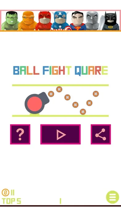 Ball Fight Square スクリーンショット