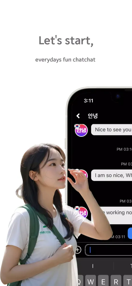 안녕: world talk korean friends Screenshots