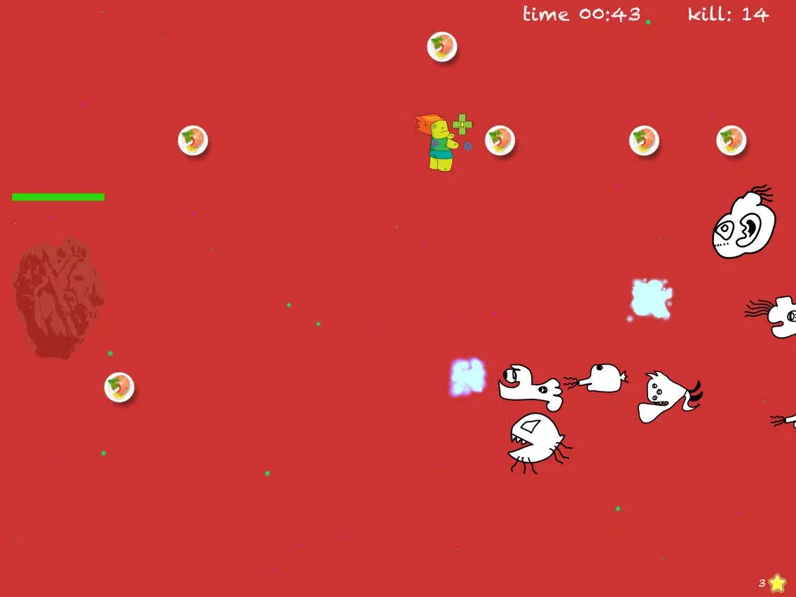Скриншоты Bacteria Attack iPad 