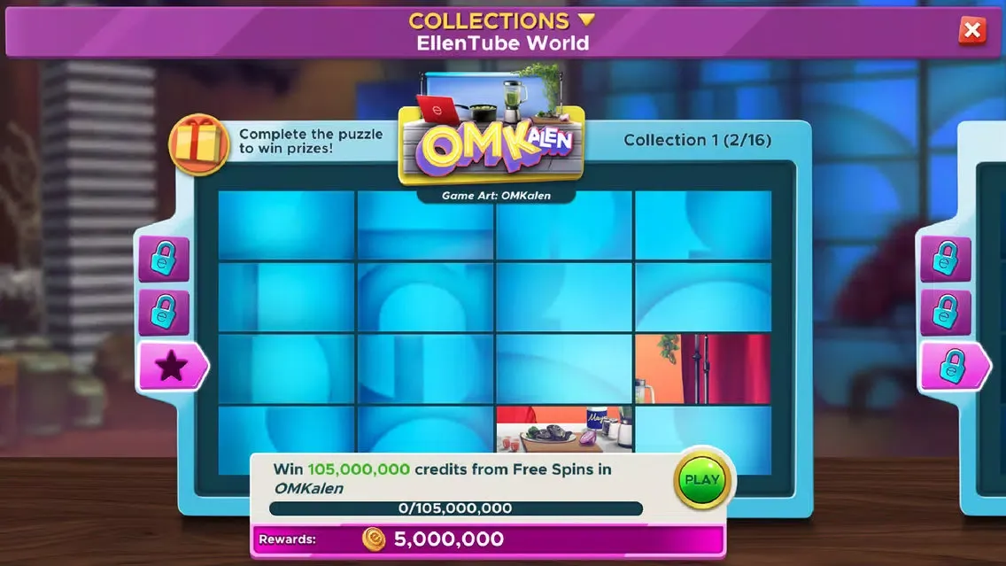 Capturas de pantalla de Ellen's Road to Riches Slots