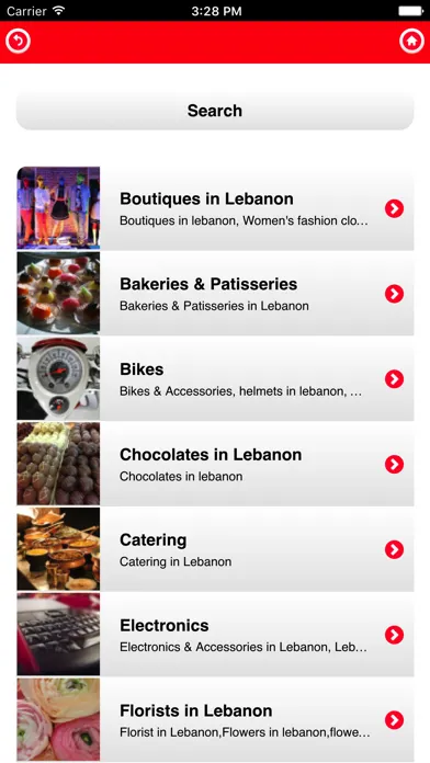 Zrzuty ekranu LibanMall All about Lebanon