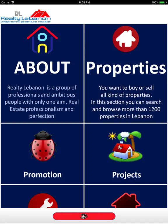 تصاویر Realty Lebanon iPad 