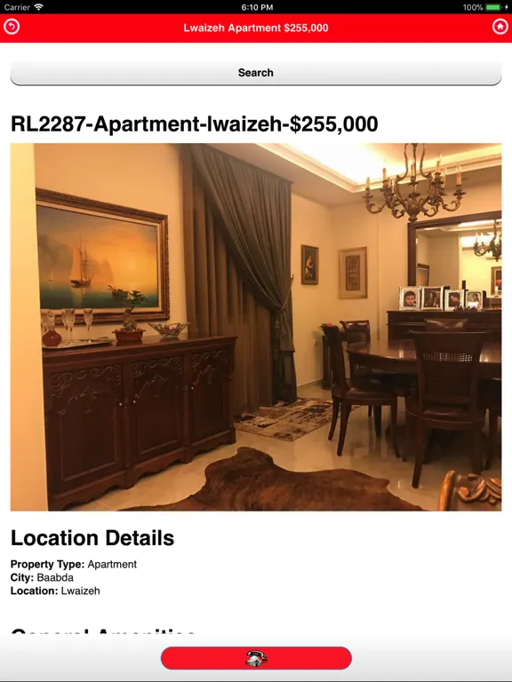 تصاویر Realty Lebanon iPad 