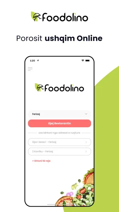 Скриншоты Foodolino.app