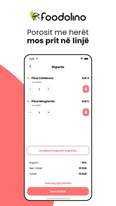 Скриншоты Foodolino.app