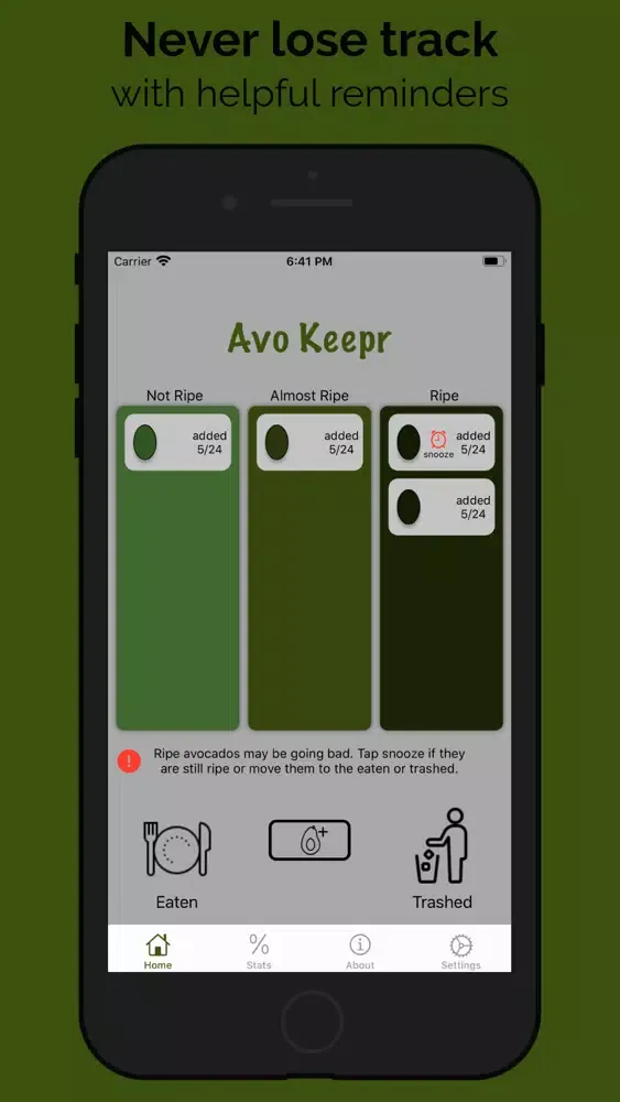 Avo Keepr स्क्रीनशॉट