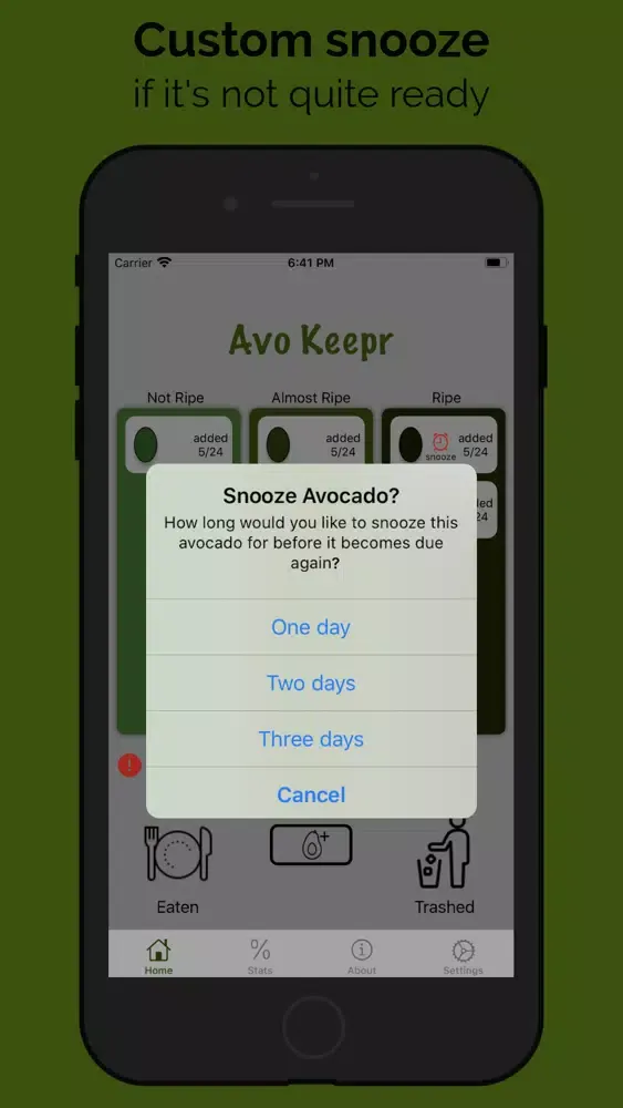 Avo Keepr स्क्रीनशॉट