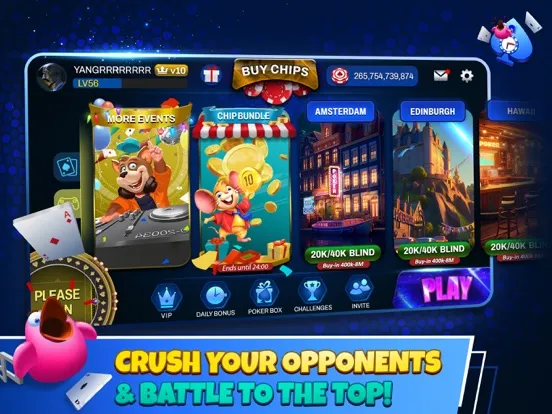 ภาพหน้าจอของ Poker Hour iPad 