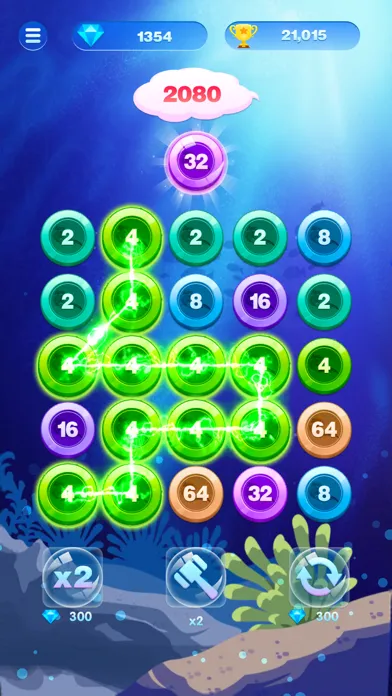تصاویر Bubble 2048: Ocean Match