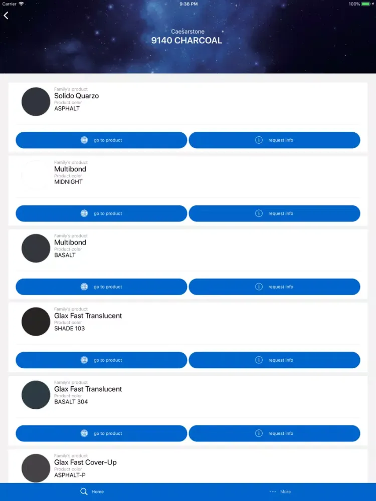 Tenax Color Matcher iPad  Screenshots