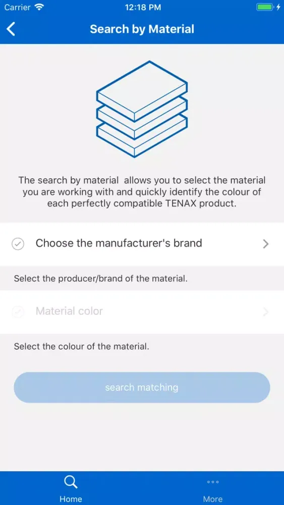 Tenax Color Matcher Screenshots
