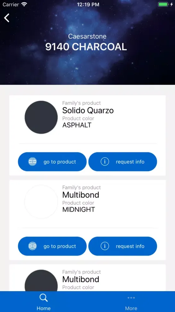 Tenax Color Matcher Screenshots