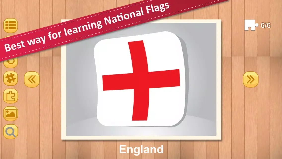 Jigsaw Puzzle National Flag CE应用截图