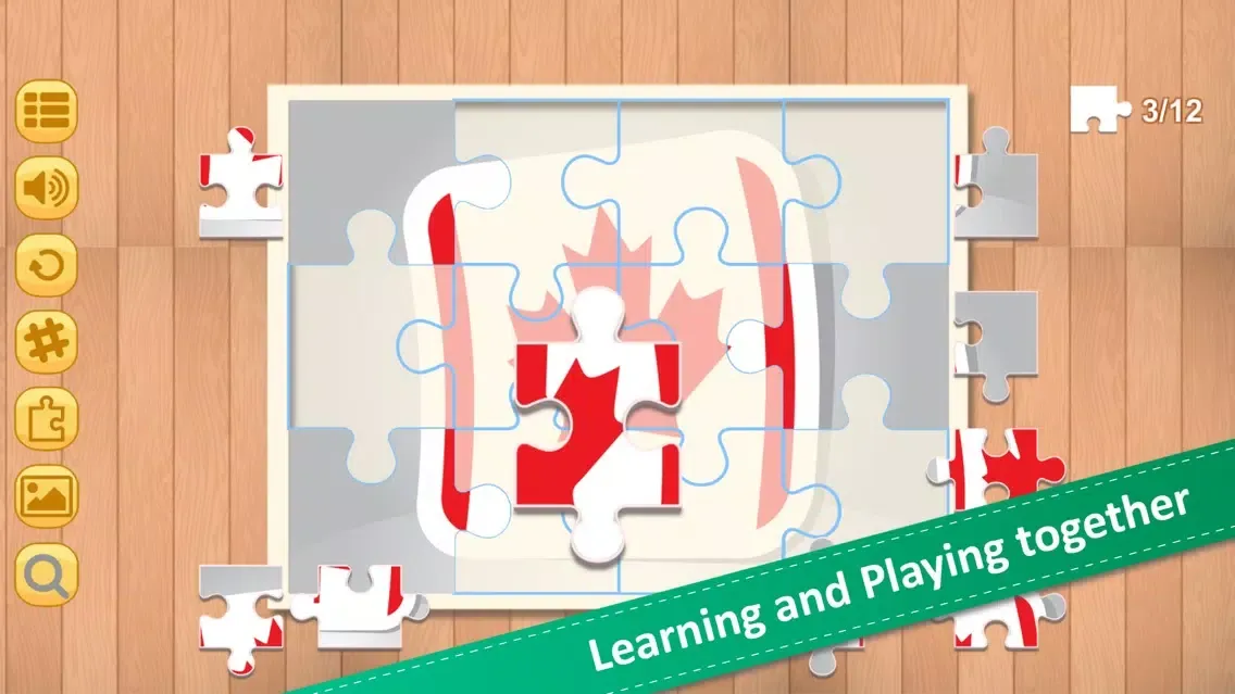 Jigsaw Puzzle National Flag CE应用截图