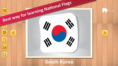Jigsaw Puzzle National Flag JM Screenshots
