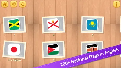 Jigsaw Puzzle National Flag JM Screenshots