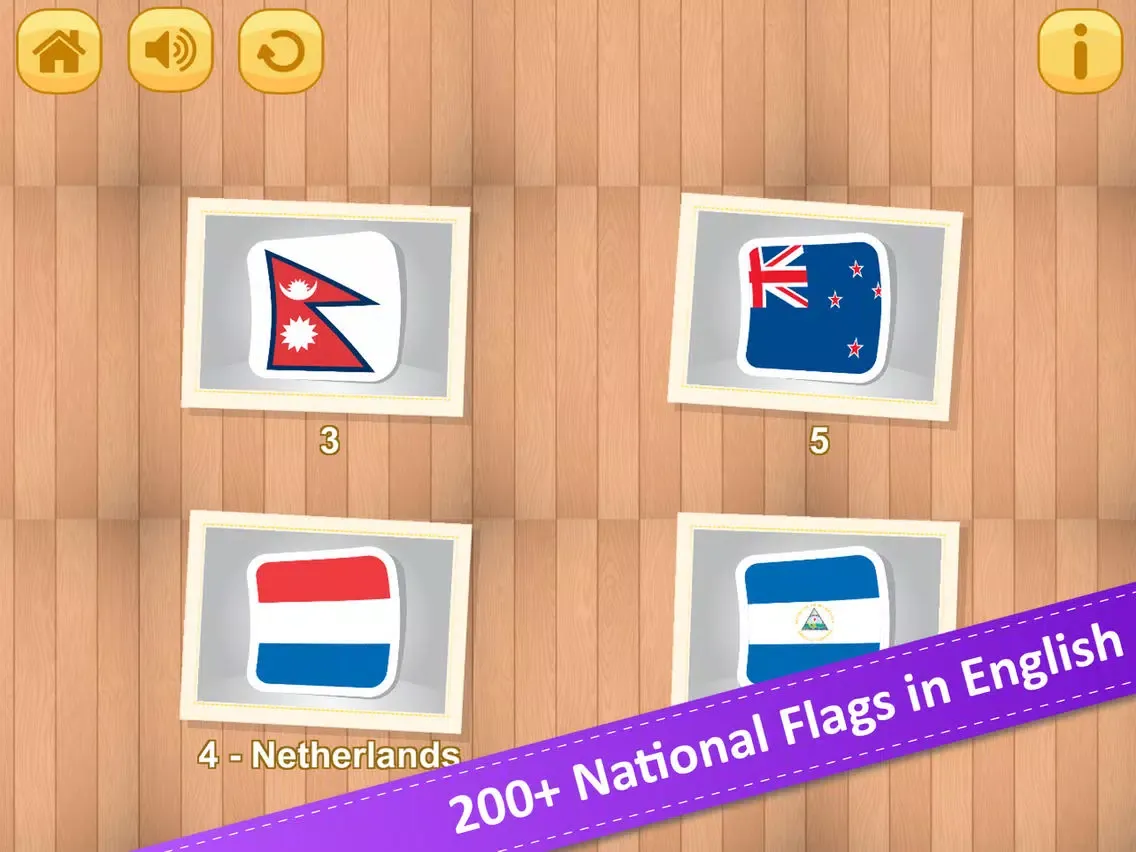 Capturas de pantalla de Jigsaw Puzzle National Flag SZ iPad 