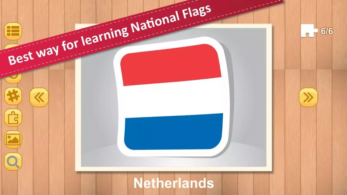 Capturas de pantalla de Jigsaw Puzzle National Flag SZ