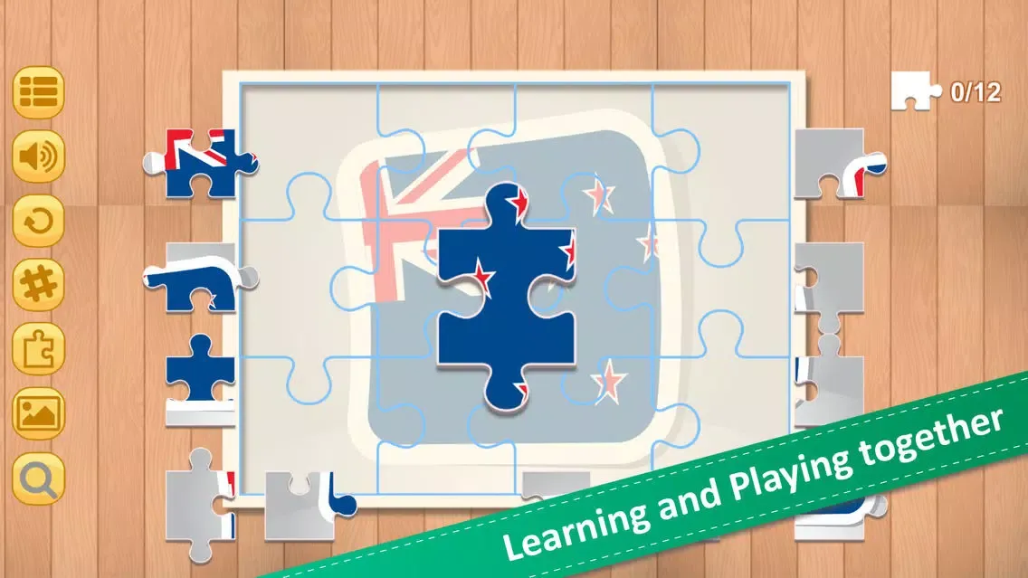Capturas de pantalla de Jigsaw Puzzle National Flag SZ