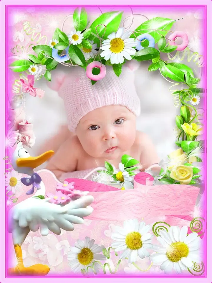 Baby Photo Frames应用截图