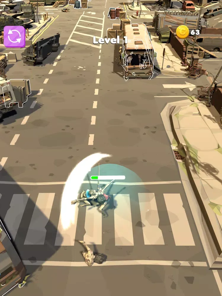 Capturas de tela do Highway Mayhem iPad 