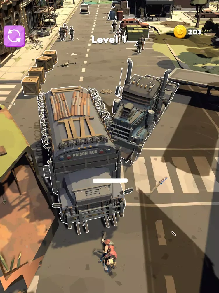 Capturas de tela do Highway Mayhem iPad 