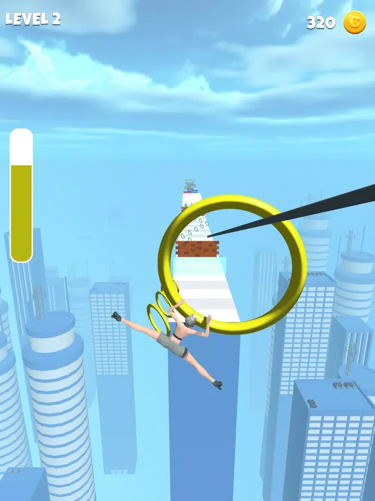 Tangkapan skrin Hoop Runner 3D iPad 