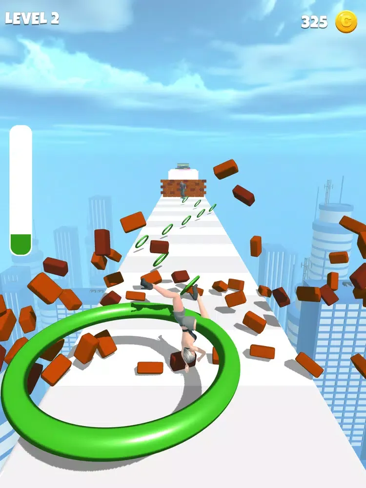 Tangkapan skrin Hoop Runner 3D iPad 