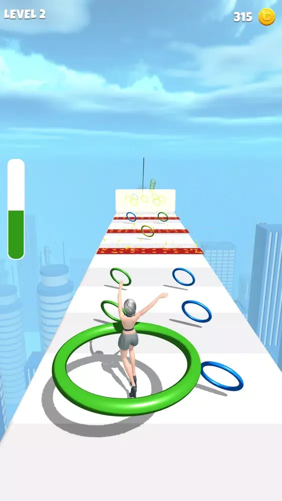 Tangkapan skrin Hoop Runner 3D