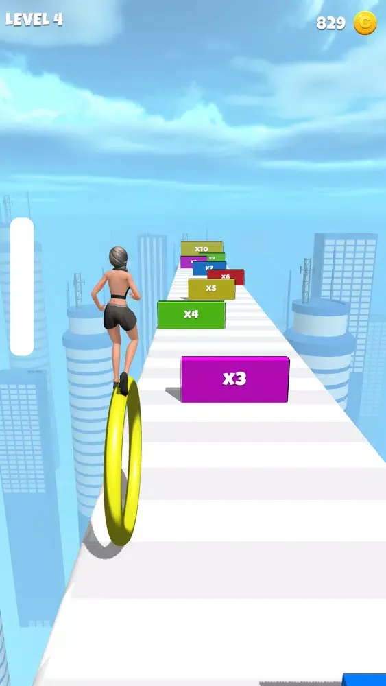 Tangkapan skrin Hoop Runner 3D